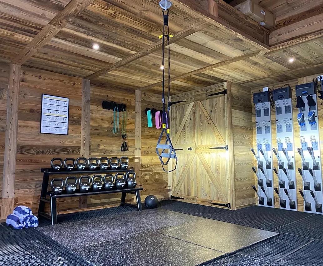 Alpine Retreat Gym