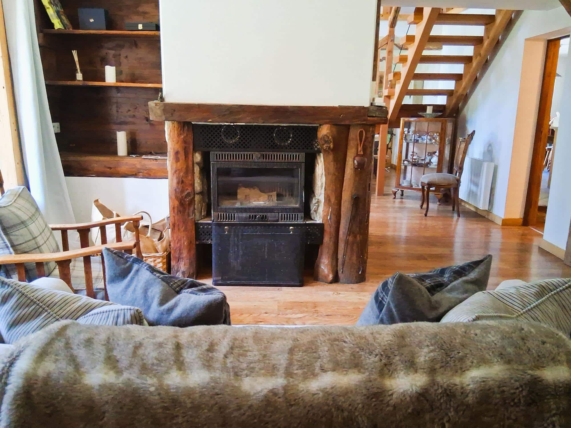 Maison du Coeur 5 Maison Du Coeur Morzine fireplace parlor